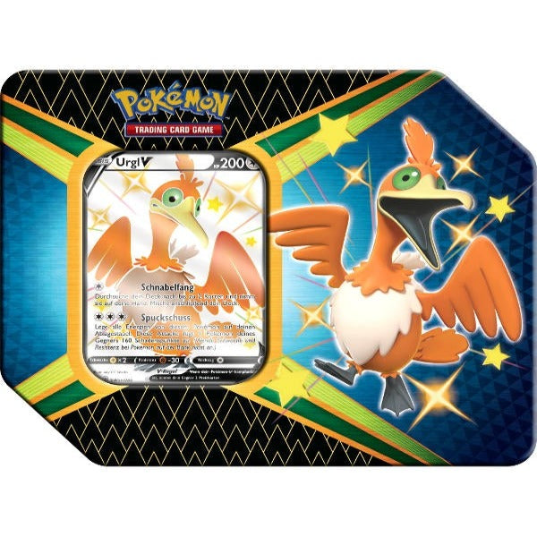 Pokémon Schwert und Schild 4.5 Glänzendes Schicksal Tin Box DE, 1 Stück